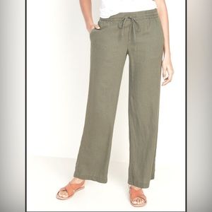 RW&co Wide Leg High Rise Elastic Band Pants